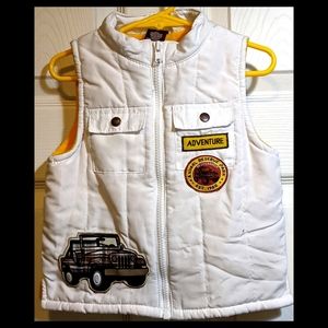 White Adventure Arizona Jean Co Puffer Vest 3T